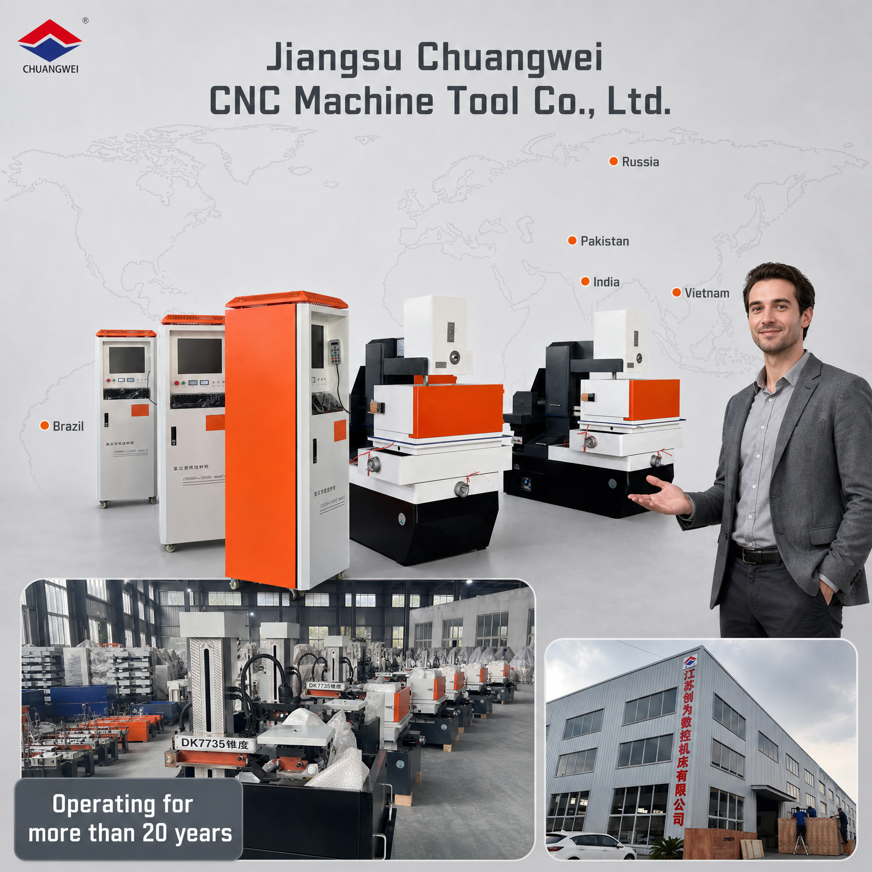 CNC-Drahtschneidemaschine der Serie DK77